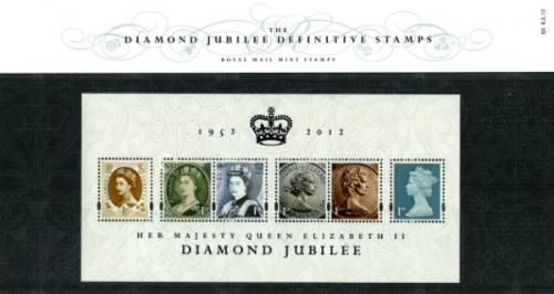 2012 Diamond Jubilee MS pack