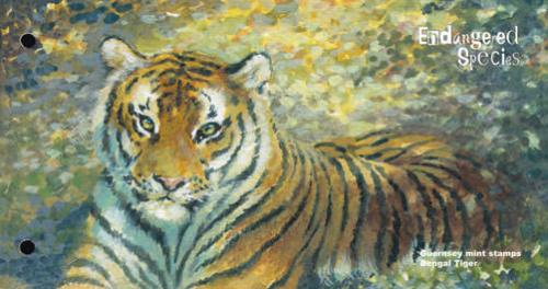 2012 Endangered Species (8th series), Bengal Tiger MS Pack