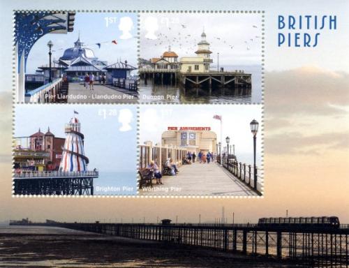 2014 British Seaside Piers MS