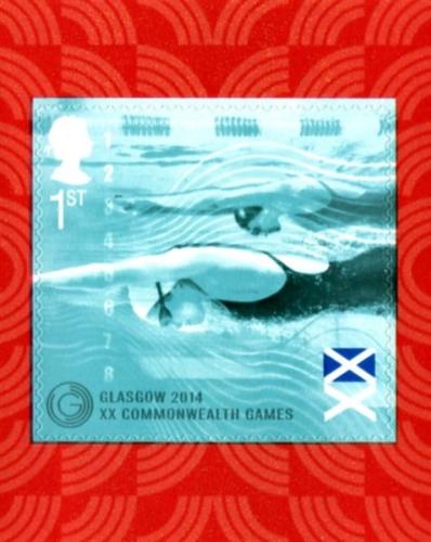 2014 Commonwealth Games Self-adhesive (SG3625)