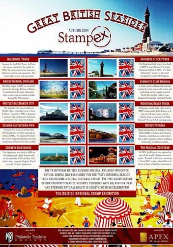 2014 Smiler Autumn Stampex British Seaside