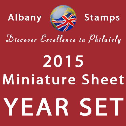 2015 Year Set of 8 Miniature Sheets