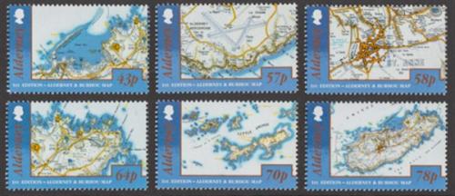 2017 First Edition Alderney and Burhou Map