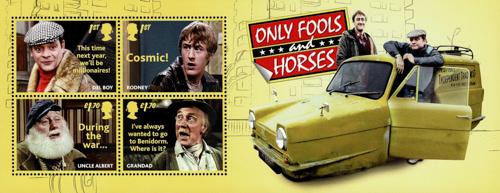 2021 Only Fools And Horses MS no Barcode