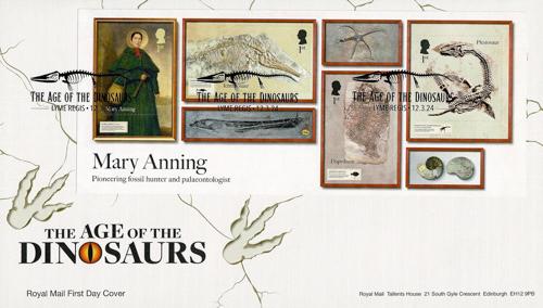2024 Dinosaurs Miniature Sheet (Unaddressed)