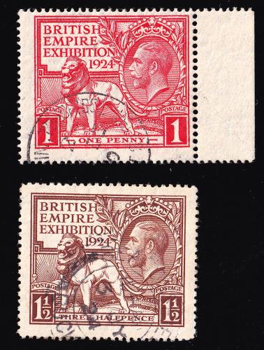 432-433 SG432-433 1925 British Empire Exhibition - Fine Used