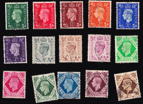 462-475 SG462-475 Set of 15 - Fine Used