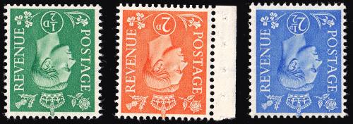 485WIGP-489WIGP SG485wi-489wi Set of 3 Wmk Inverted - Good Perfs - Unmounted Mint