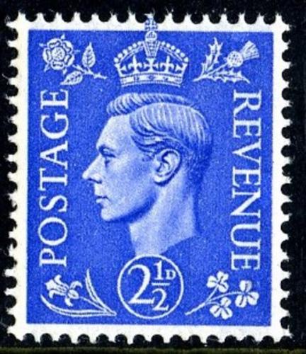 SG 489 1941 2½d pale blue