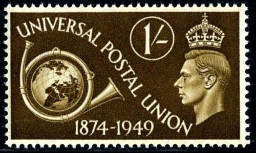 SG502 1949 Postal Union 1s