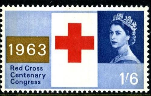 1963 Red Cross 1s 6d phos