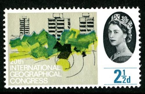 1964 Geographical 2½d