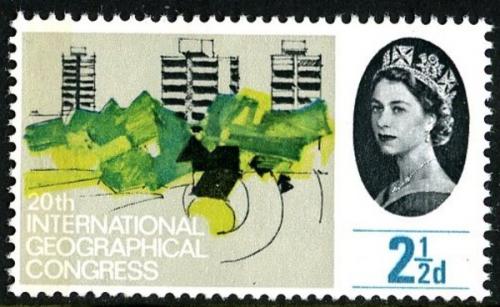 1964 Geographical 2½d phos