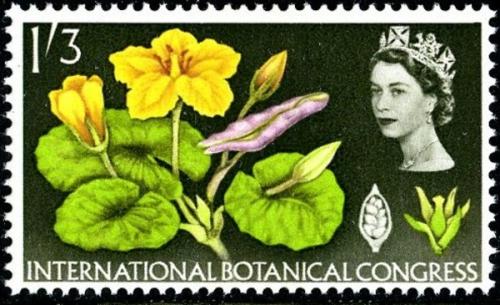 1964 Botanical 1s 3d phos