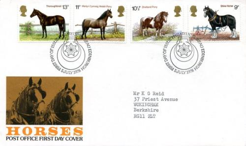 1978 Horses (Addressed)