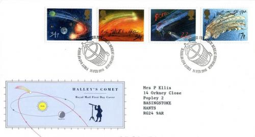 1986 Halley's Comet (Addressed)