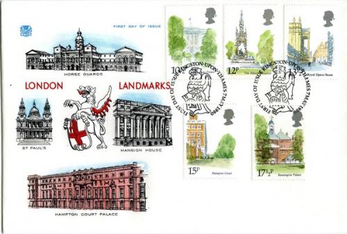 1980 London Landmarks (Unaddressed)
