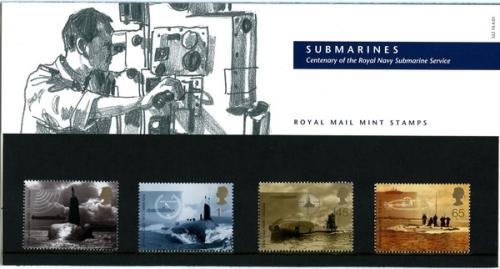 2001 Royal Navy Submarine Service, British Submarines Pack