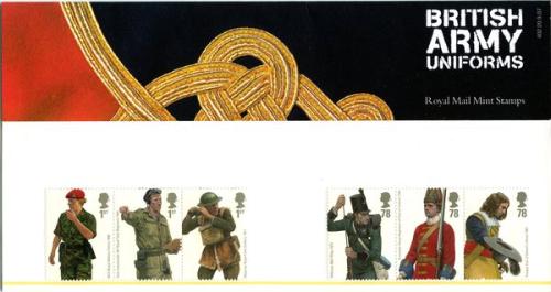 2007 Military Uniforms (1st series), British Army Uniforms Pack