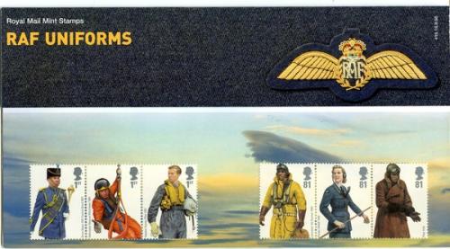 2008 Military Uniforms (2nd series), RAF Uniforms Pack