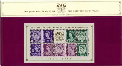 2008 Country Definitives pack