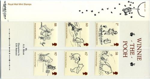 2010 Winnie the Pooh Pack containing Miniature Sheet