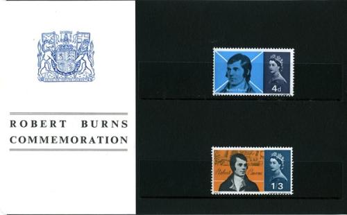 1966 Robert Burns Commemoration Pack