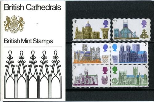 1969 Cathedrals, British Architecture (1st series) Pack