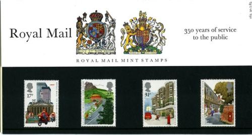 1985 Royal Mail Public Postal Service, 350 Years Pack