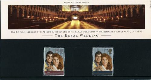 1986 Royal Wedding pack