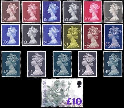 Parcel Post High Value Machins, Set of 18