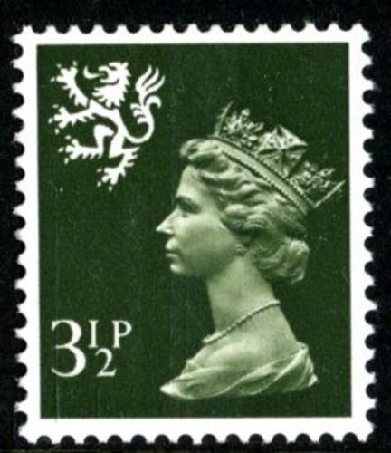 SG S17 3½p 2 bands