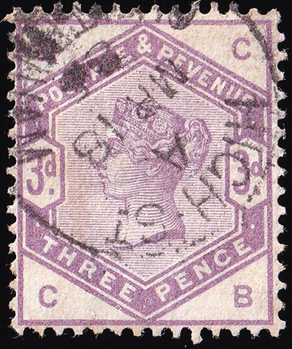 SG191 3d Lilac - Fine Used (Cat. £50) - (Spec: K21) (Scott: 102)