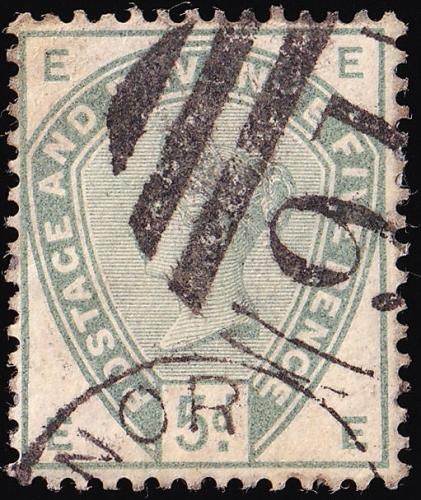 SG193 5d Dull Green - Good Used (Cat. £75) - (Spec: K23) (Scott: 104)