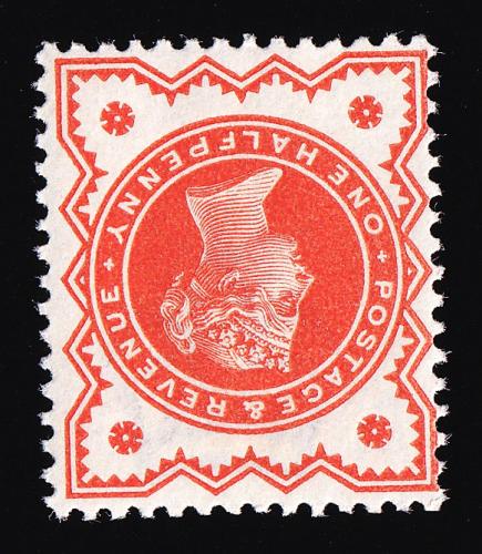 SG197wi ½d Vermilion, Watermark Inverted - Unmounted Mint