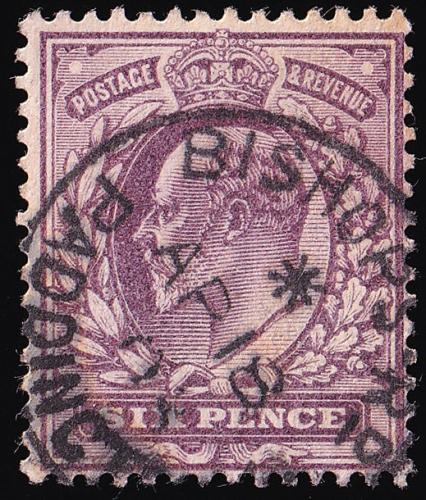SG246 6d Slate-Purple - Fine Used (Cat. £10) - (Spec: M31, ii)