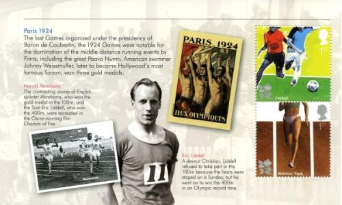 SG2983b  2012 Olympic & Paralympic Games  Paris 1924