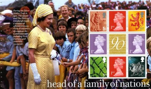 SG3016a 2016 Queen's 90th Birthday Head of family of nations