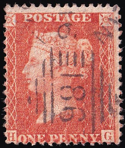SG37 1d Red-Brown - Fine Used (Cat. £250) - (Spec: C10, i) (Scott: 20b)