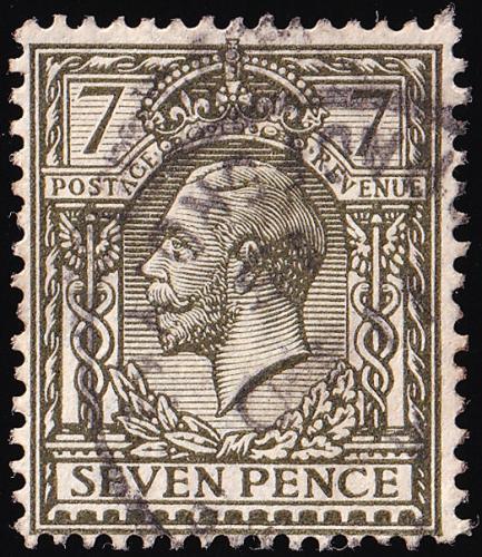 SG388 7d Bronze-Green - Fine Used (Cat. £25) (Spec: N27, iii)