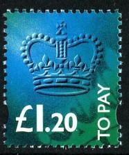 SG:D109 1994 £1.20p greenish blue