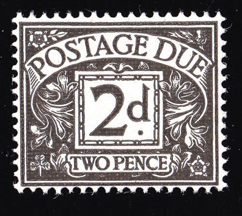 SGD69EV 1968 Typo No Wmk Postage Due- Unmounted Mint