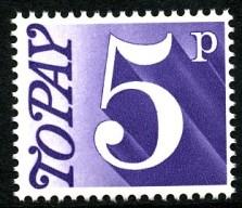 SG:D82 1970 5p violet