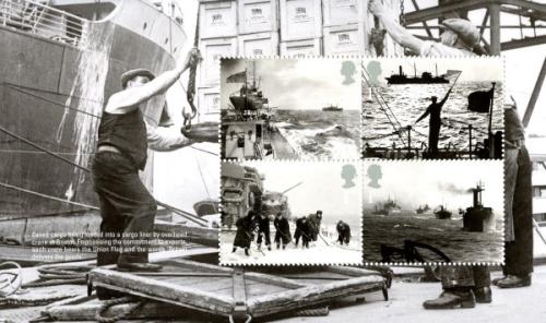 SG: 3525a  2013 Merchant Navy Britain Delivers The Goods