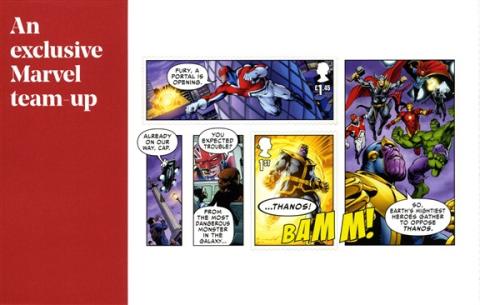 SG 4195a  2019 An Exclusive Marvel Team UP