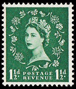 SG 542 1&frac12;d green