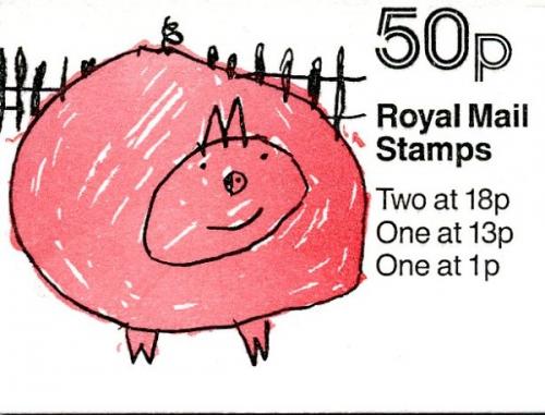 SG: FB47 50p London Zoo Pigs