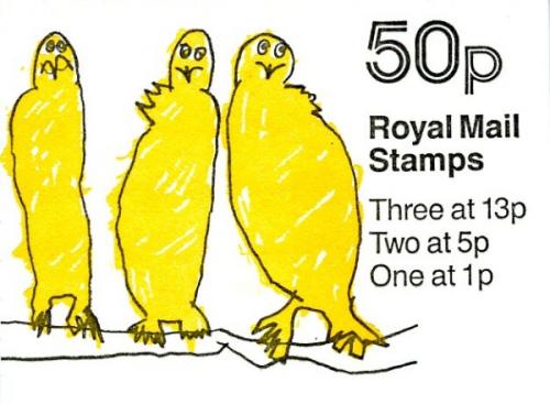 SG: FB48 50p London Zoo Birds