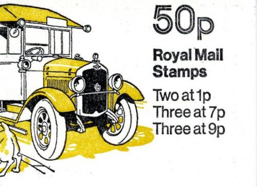 SG: FB5a  50p Mail Van with 7p right band
