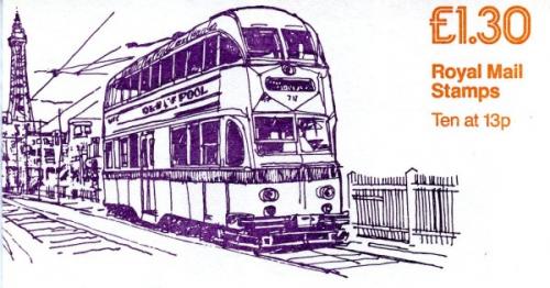 SG: FL5a £1.30p Blackpool Trams LM